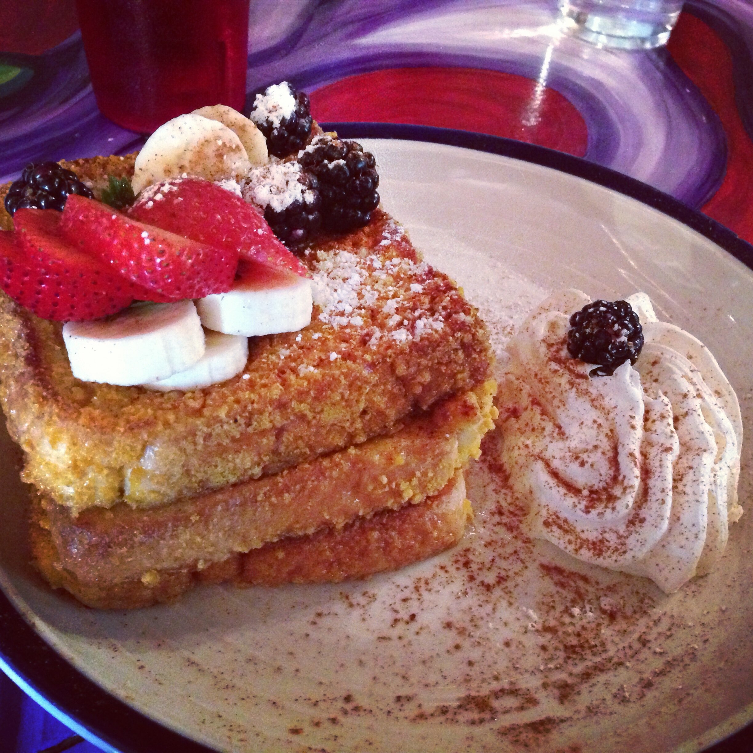 Captain Crunch French Toast at Blue Moon Cafe