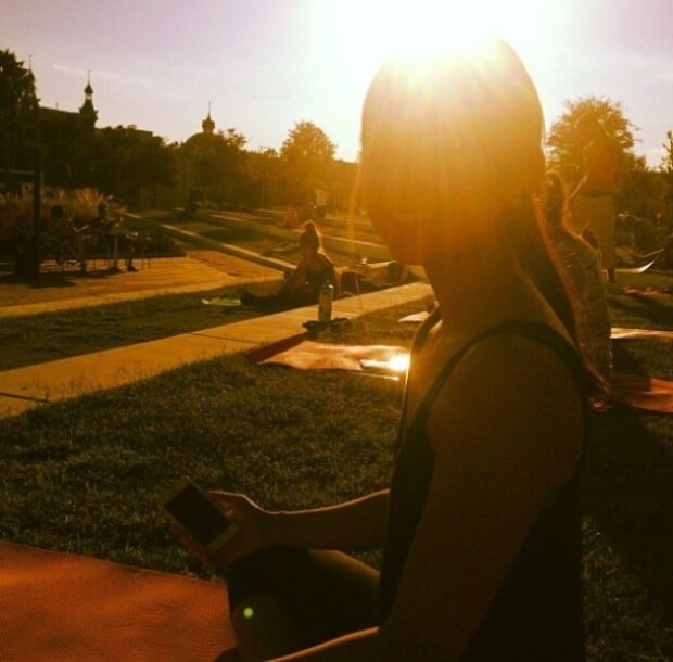 Yoga in Park 1